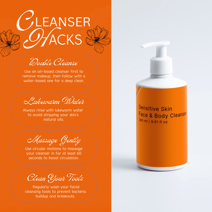 Cli Sensitive Skin Face & Body Cleanser