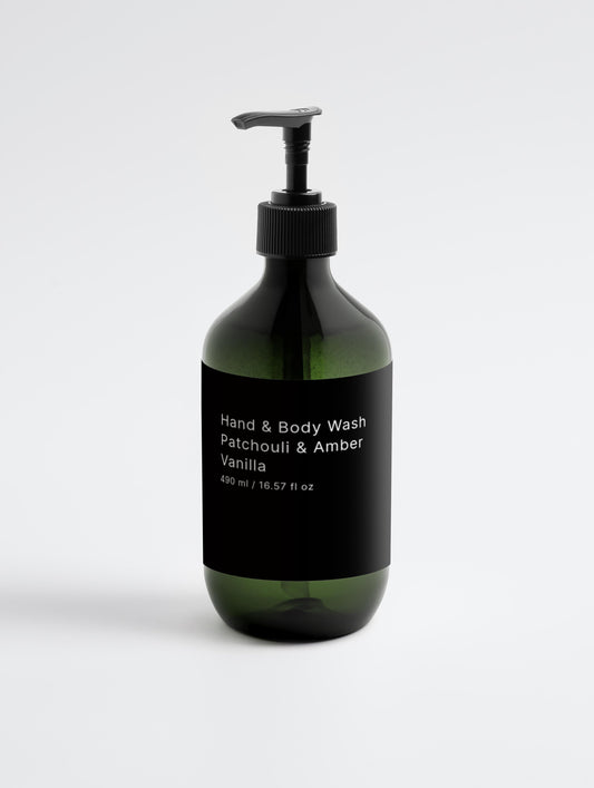 Body Wash – Patchouli & Amber Vanilla