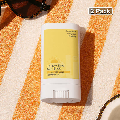 2 Pack Tallow Zinc Sun Stick